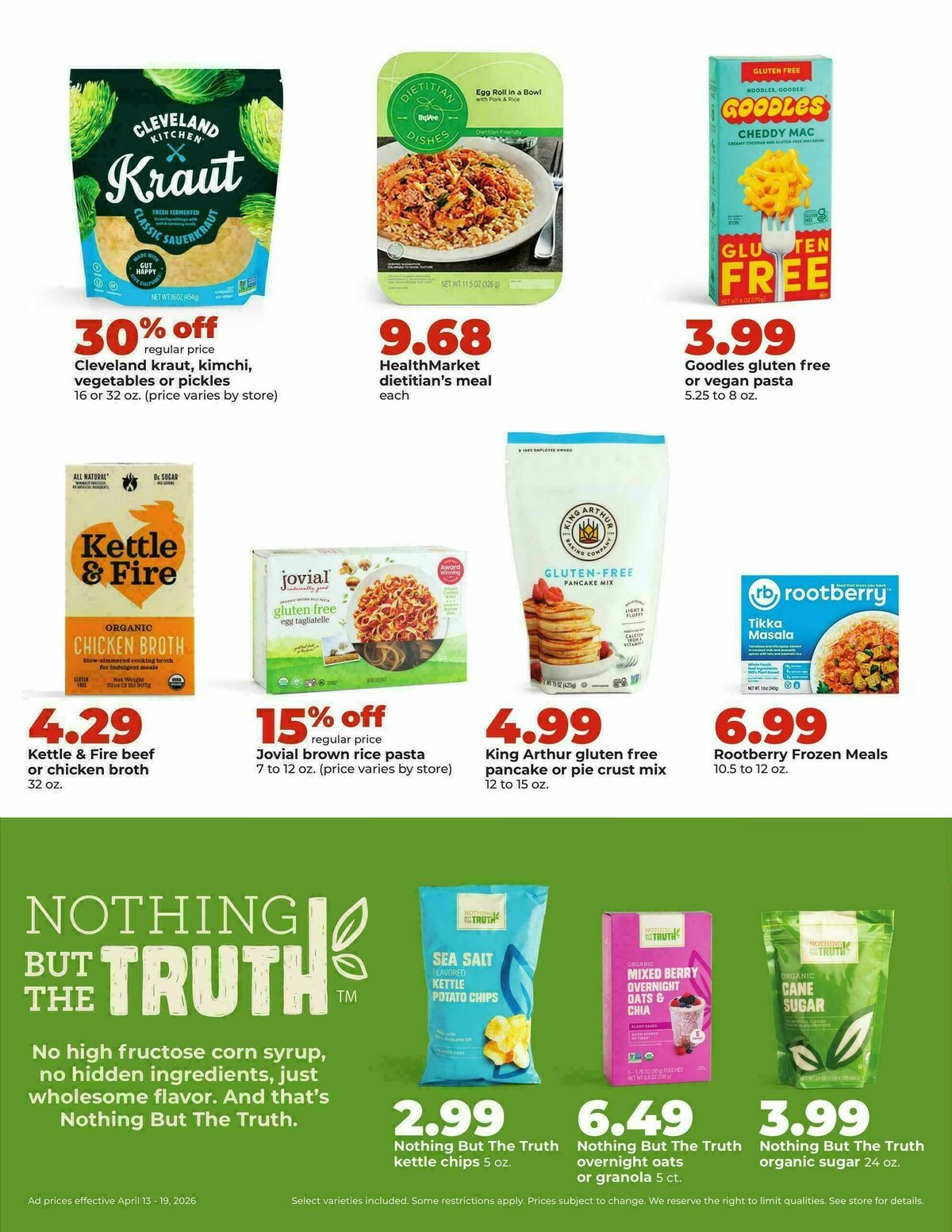 Hy-Vee Weekly Ad from April 13