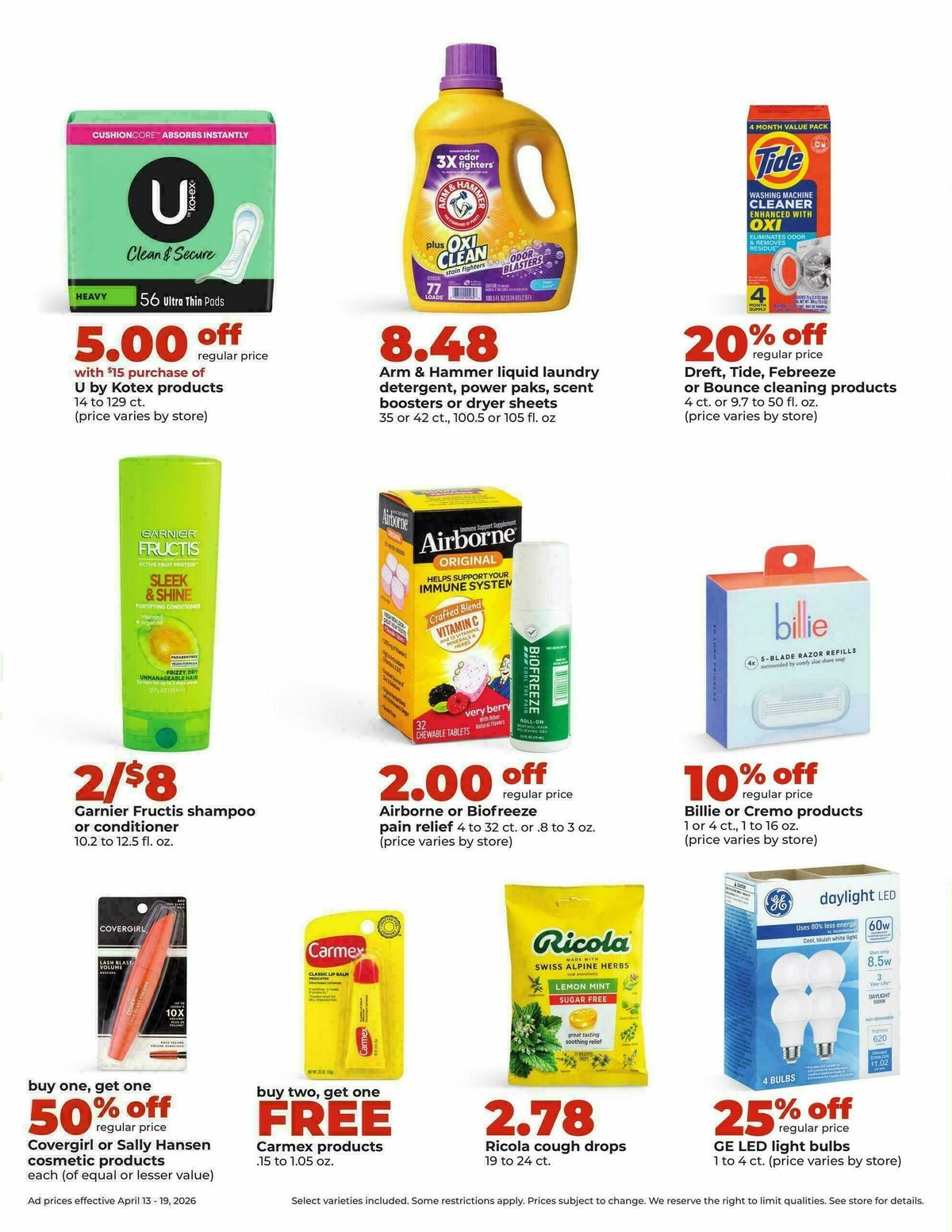 Hy-Vee Weekly Ad from April 13