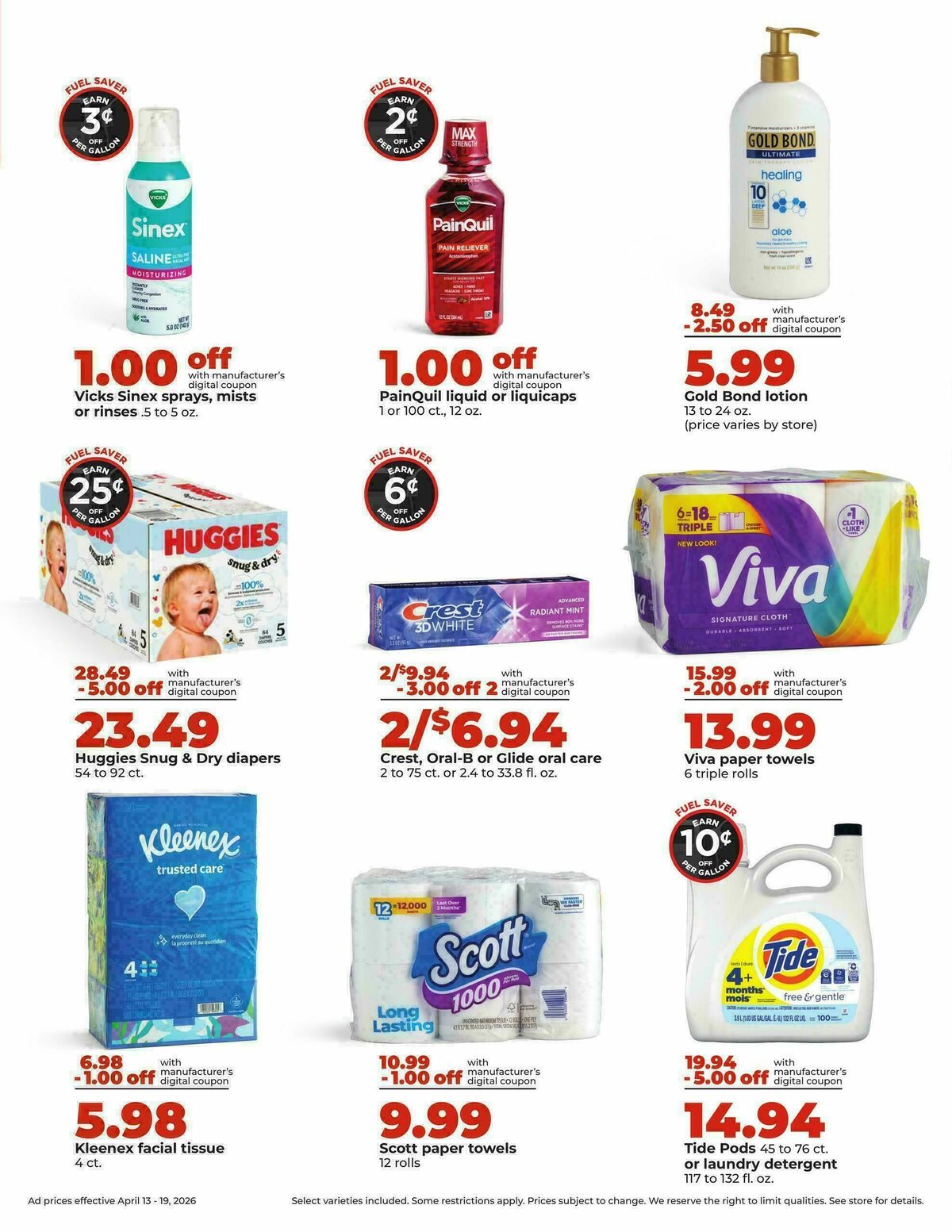 Hy-Vee Weekly Ad from April 13