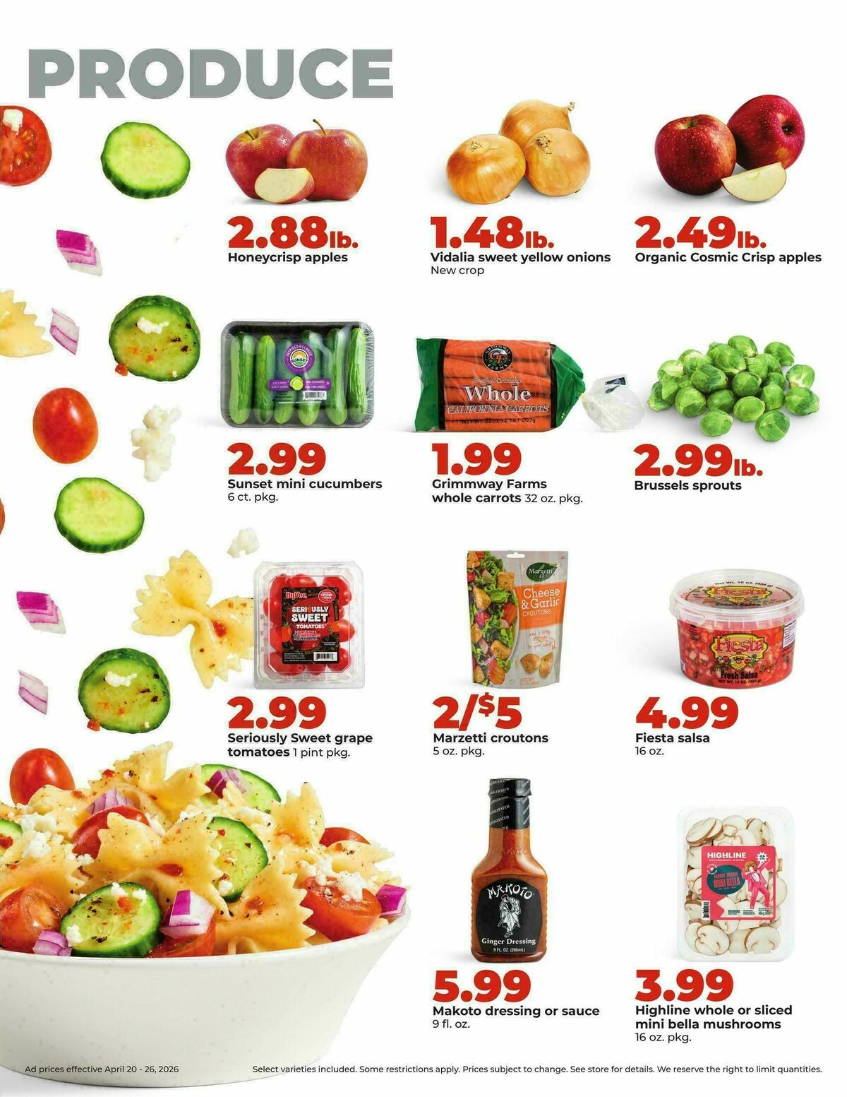 Hy-Vee Weekly Ad from April 20