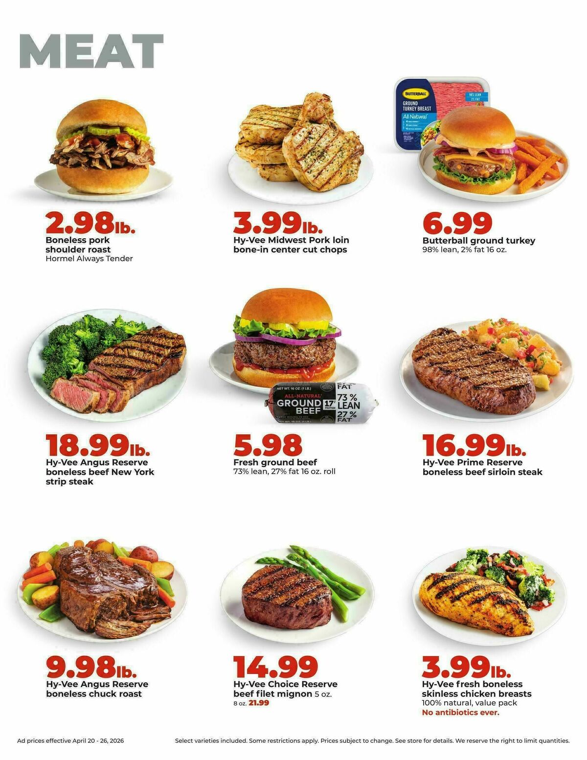 Hy-Vee Weekly Ad from April 20