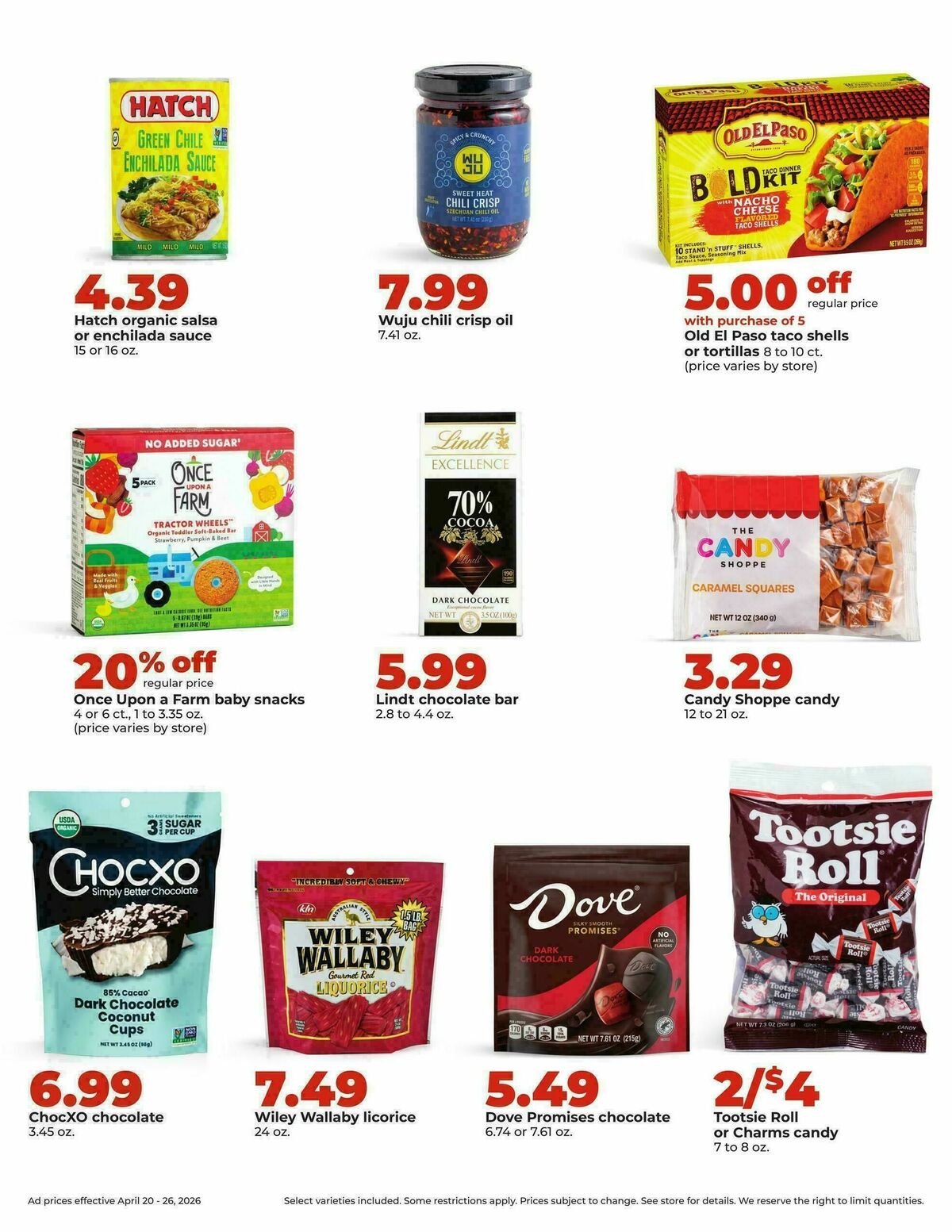 Hy-Vee Weekly Ad from April 20
