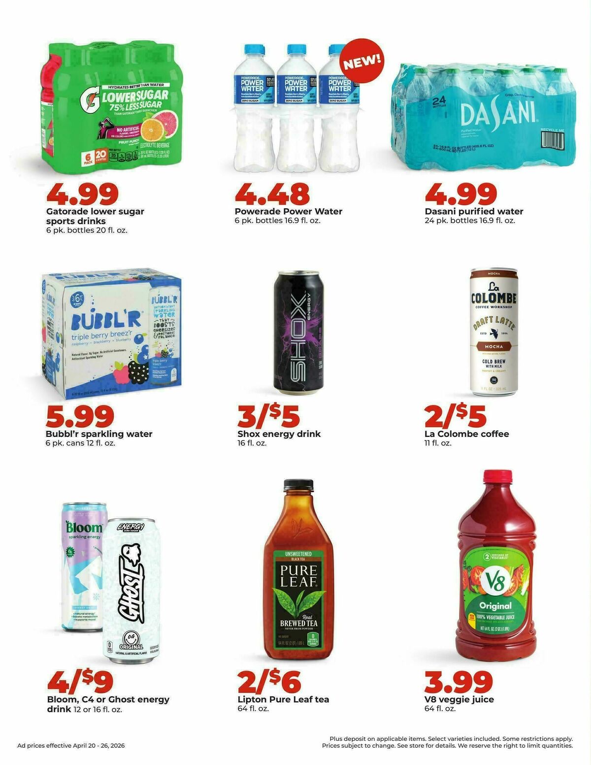 Hy-Vee Weekly Ad from April 20