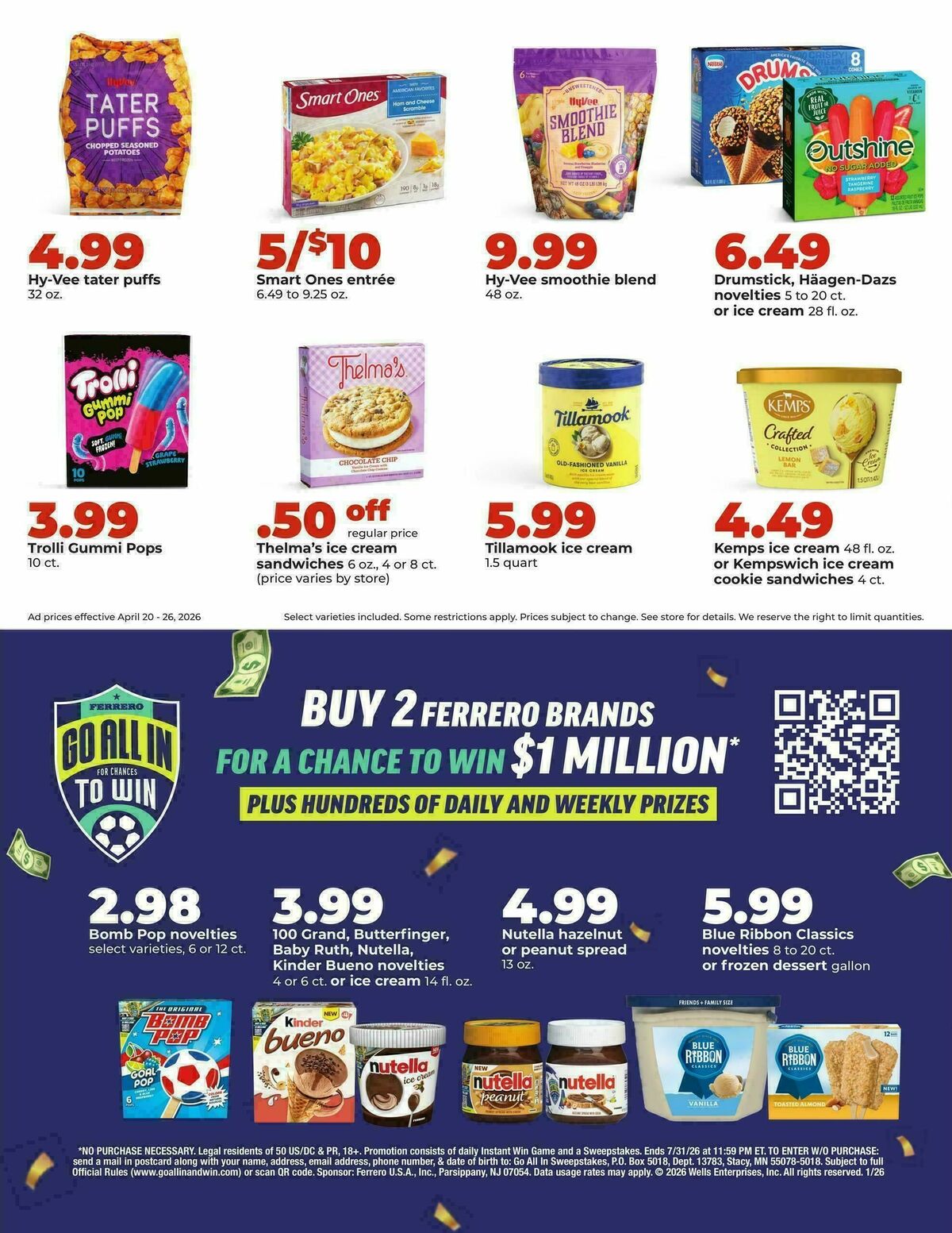Hy-Vee Weekly Ad from April 20