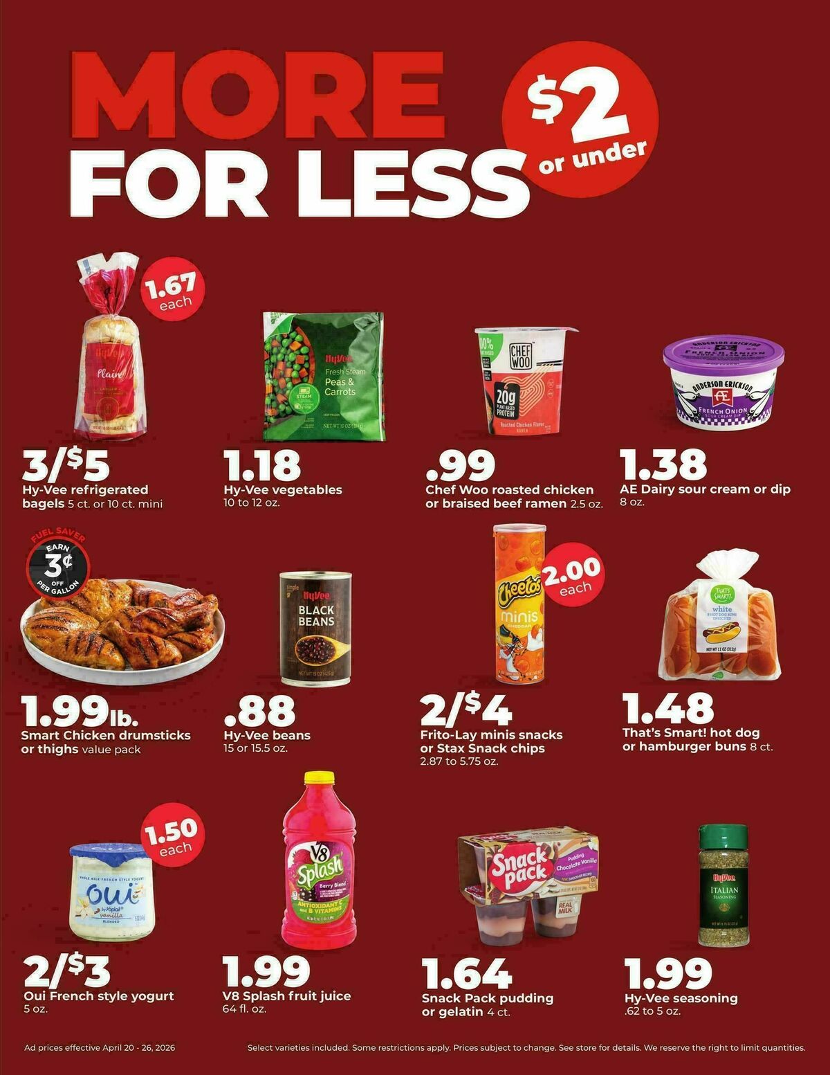 Hy-Vee Weekly Ad from April 20