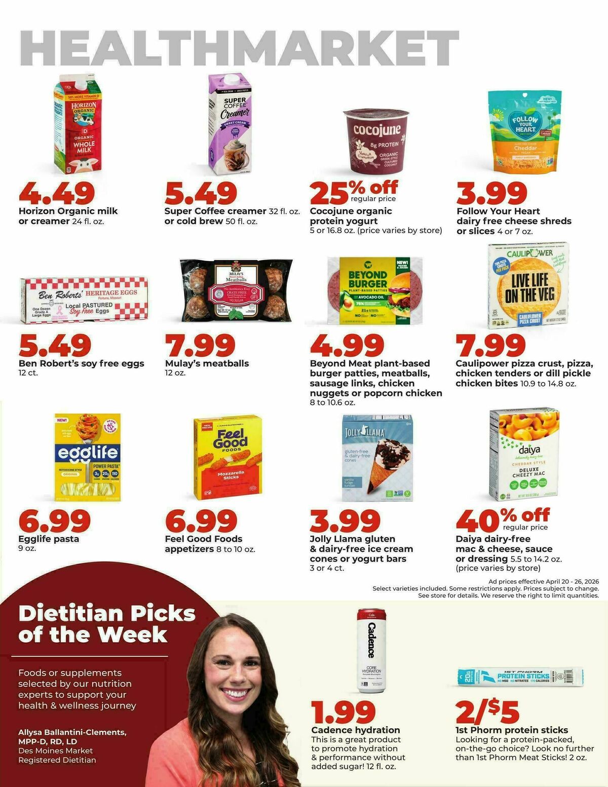 Hy-Vee Weekly Ad from April 20