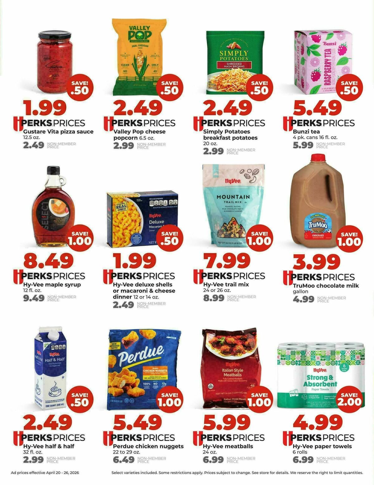 Hy-Vee Weekly Ad from April 20