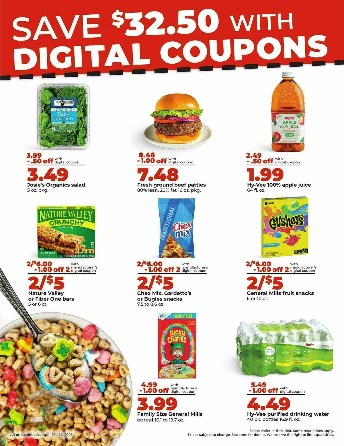 Hy-Vee Weekly Ad from April 20