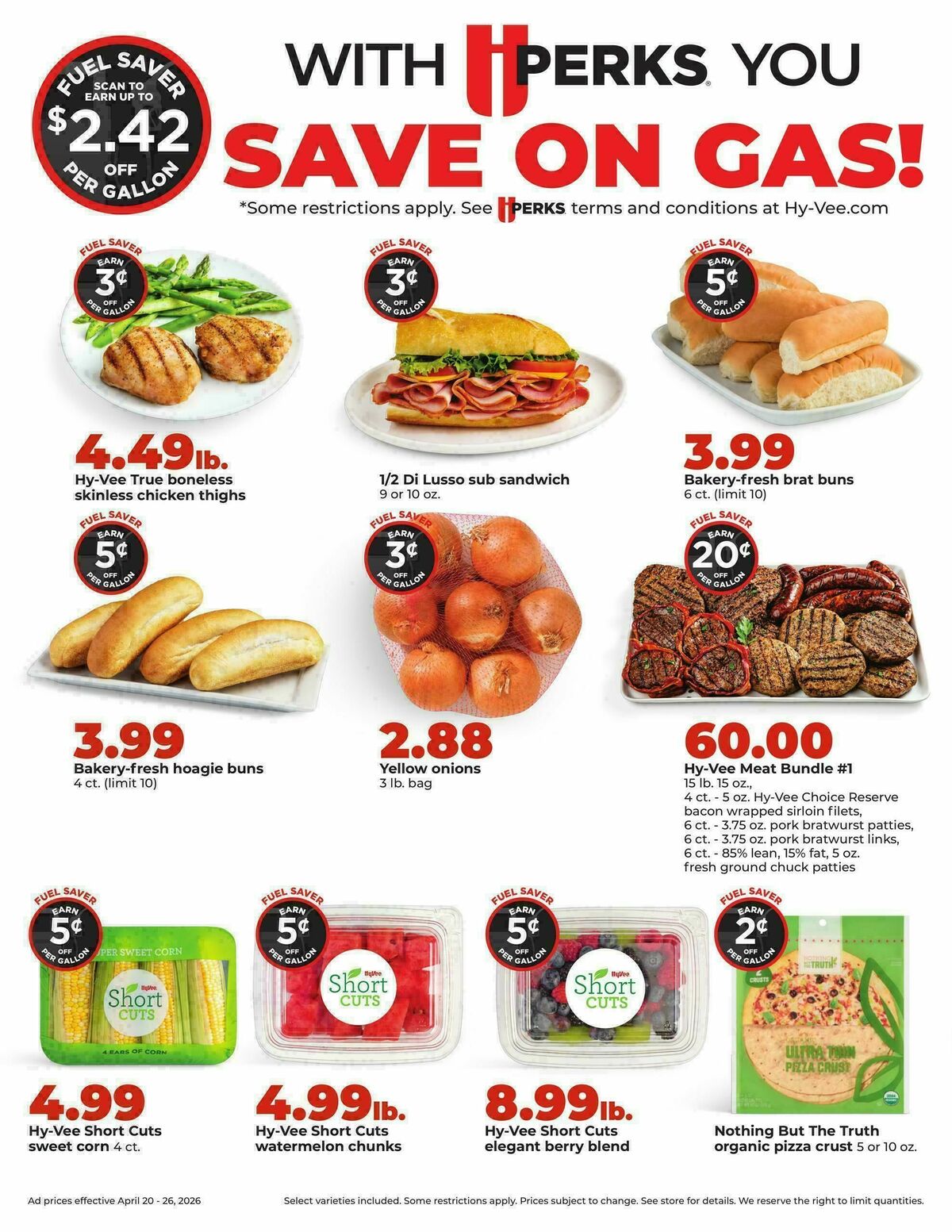 Hy-Vee Weekly Ad from April 20