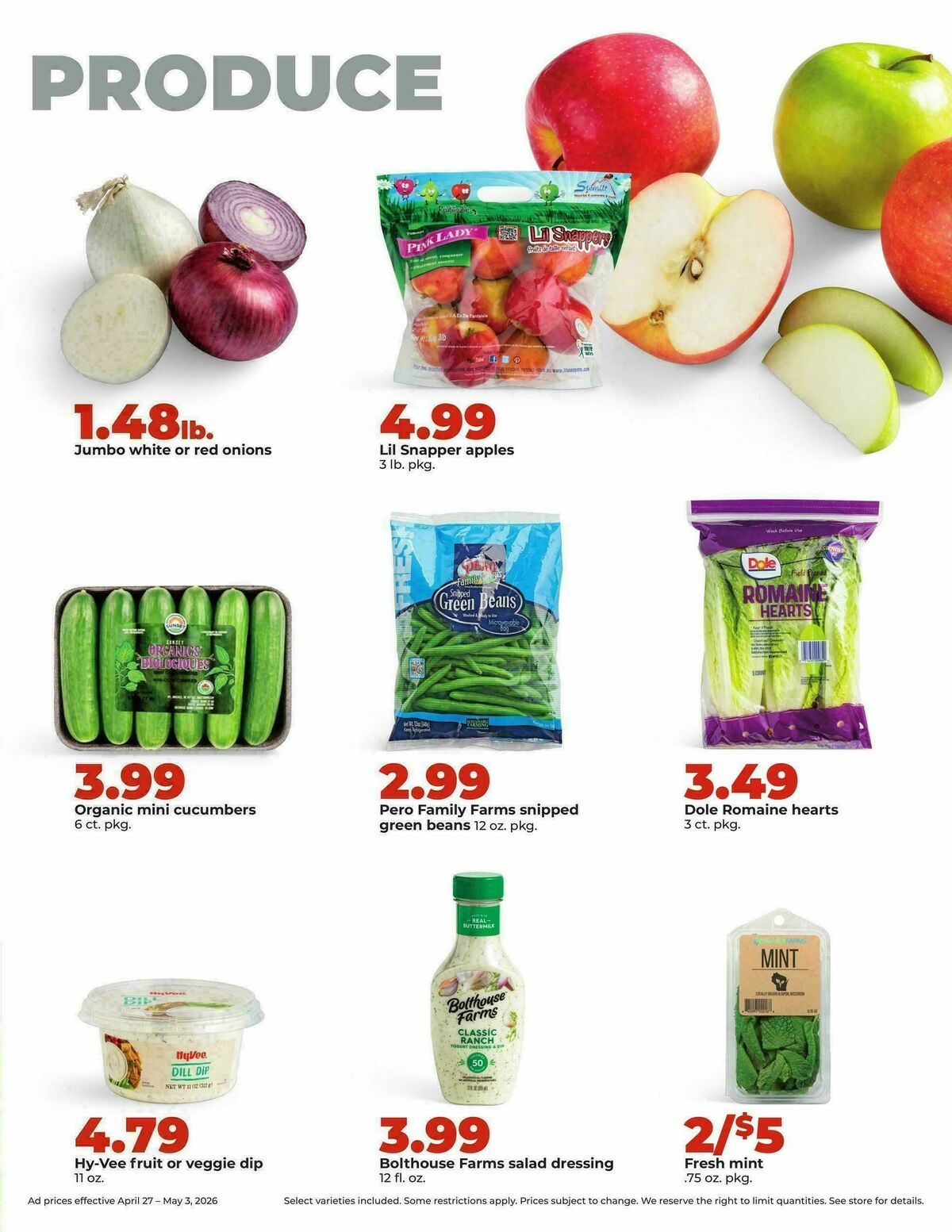 Hy-Vee Weekly Ad from April 27