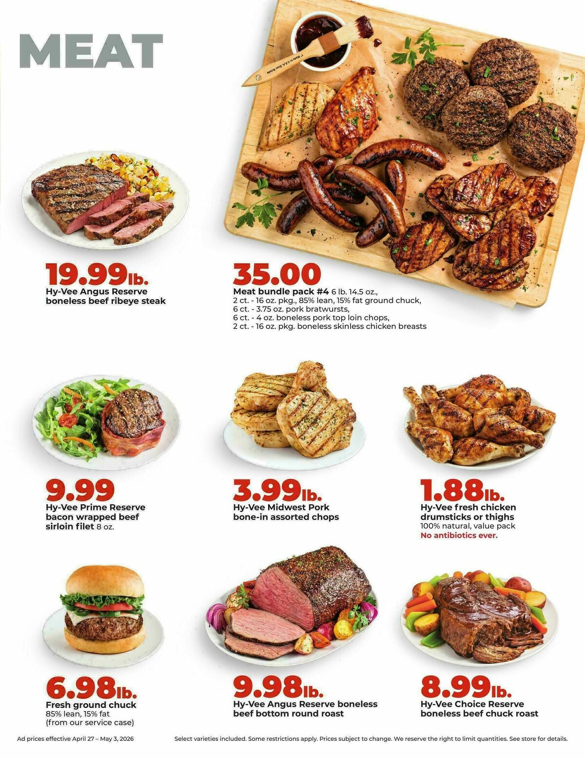 Hy-Vee Weekly Ad from April 27