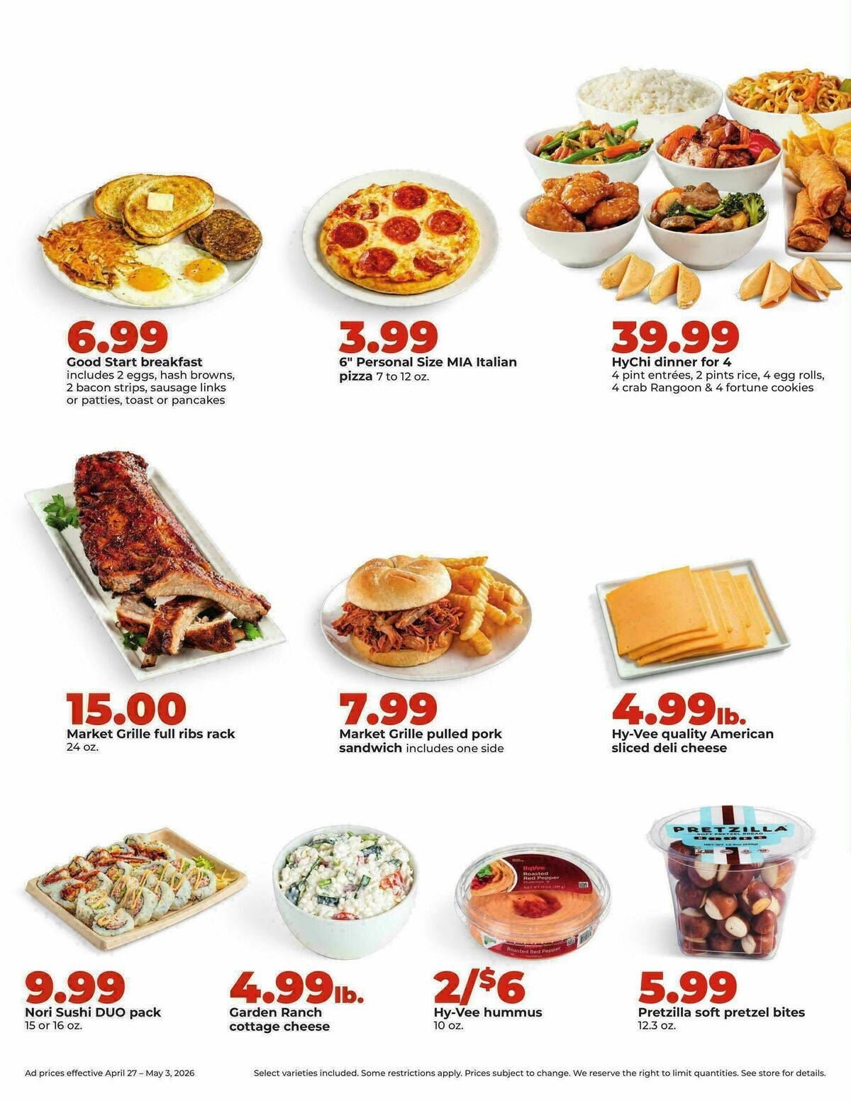 Hy-Vee Weekly Ad from April 27