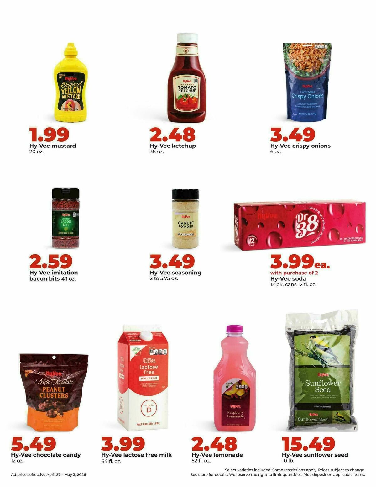 Hy-Vee Weekly Ad from April 27