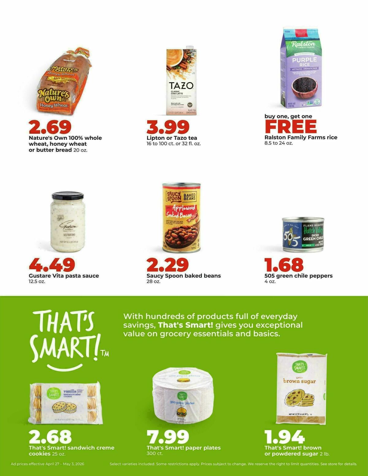 Hy-Vee Weekly Ad from April 27