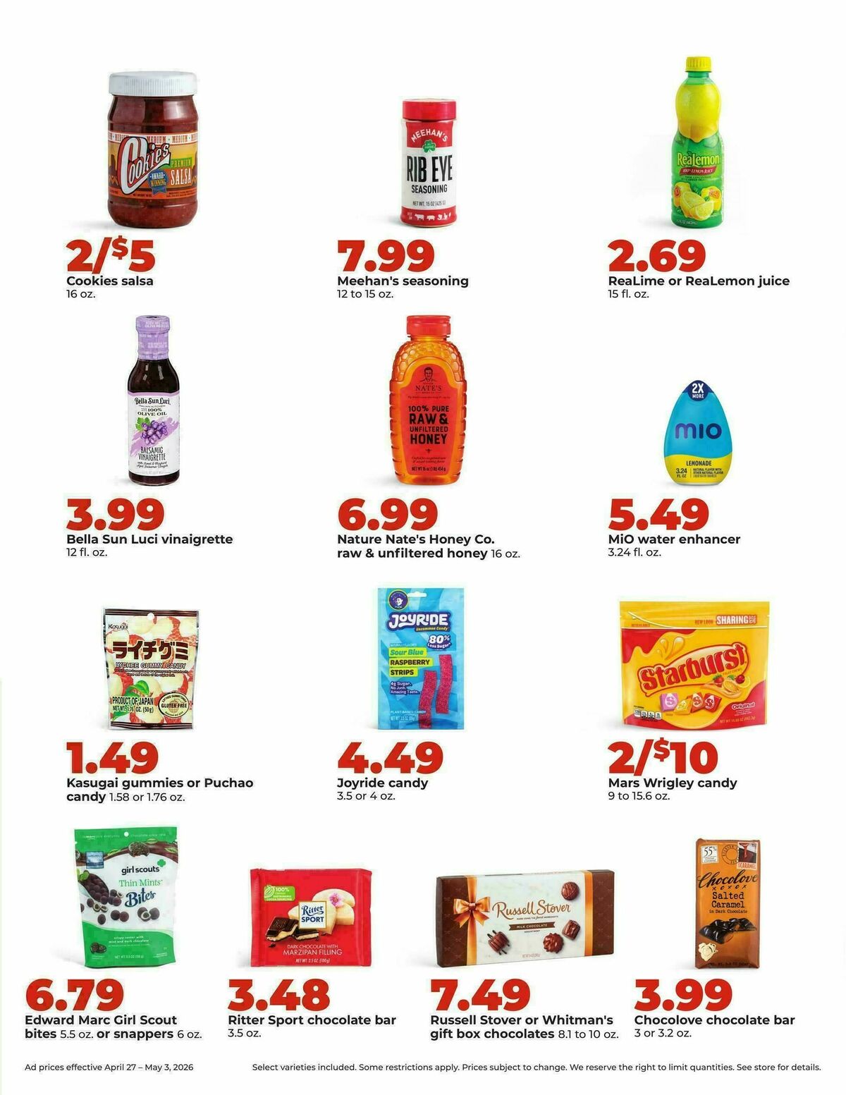 Hy-Vee Weekly Ad from April 27