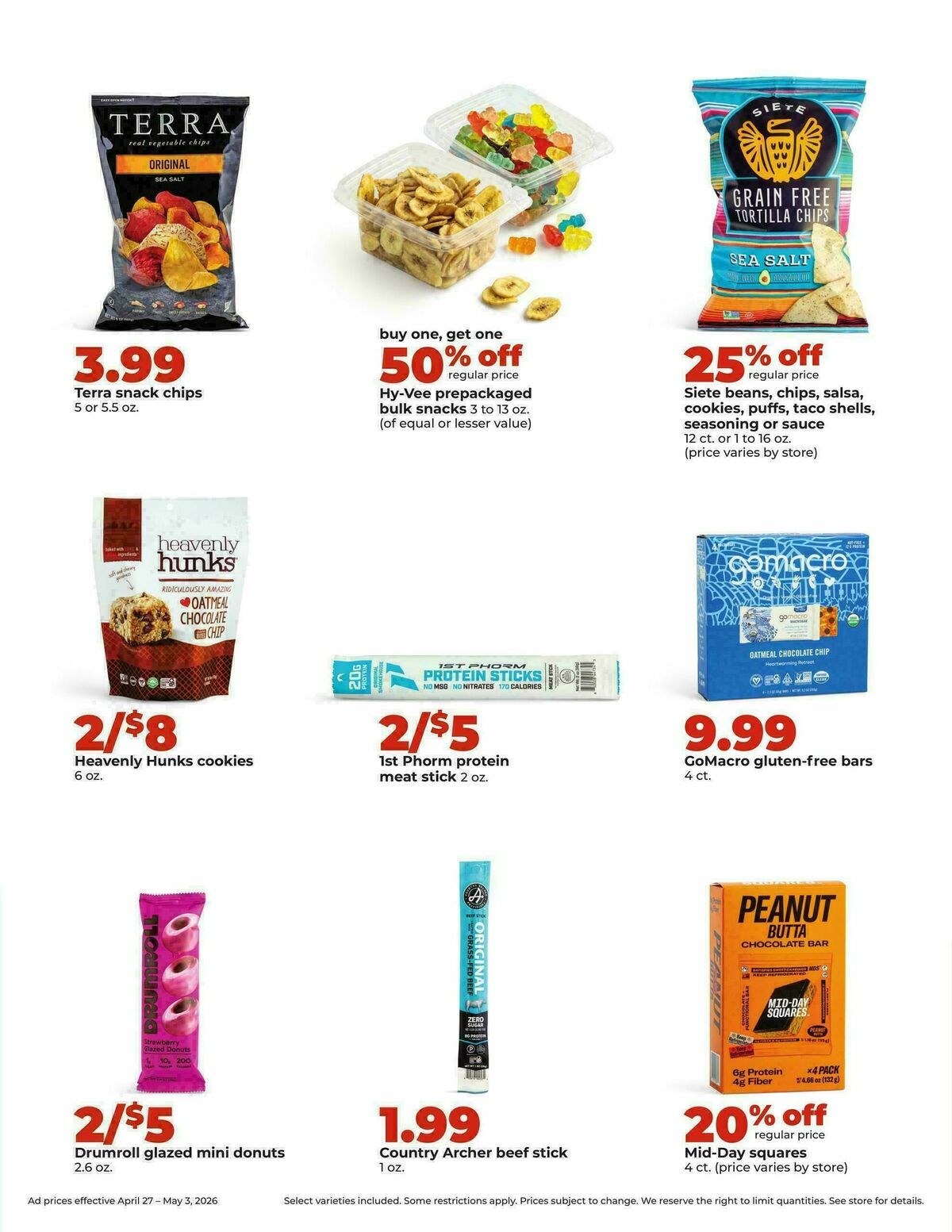 Hy-Vee Weekly Ad from April 27