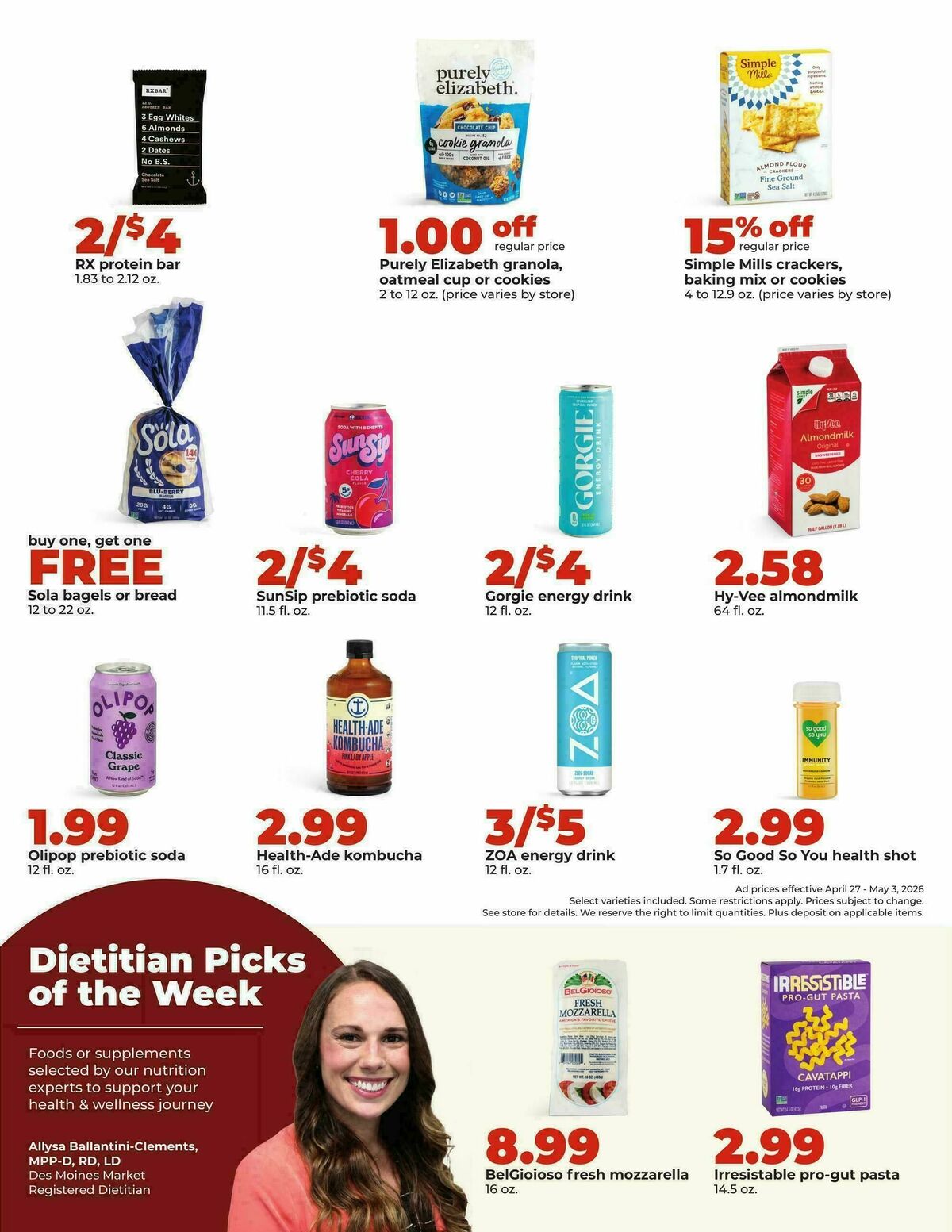 Hy-Vee Weekly Ad from April 27
