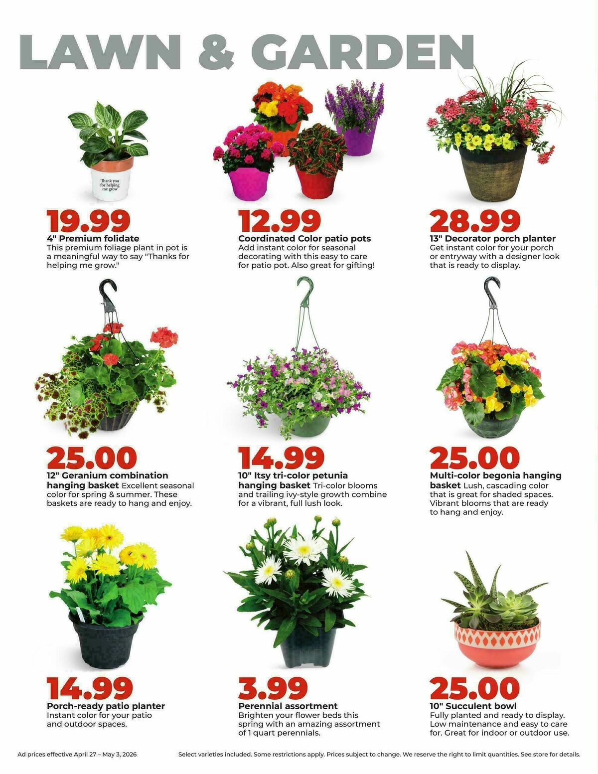 Hy-Vee Weekly Ad from April 27