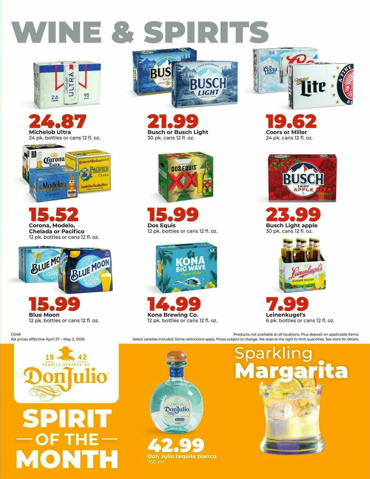 Hy-Vee Weekly Ad from April 27