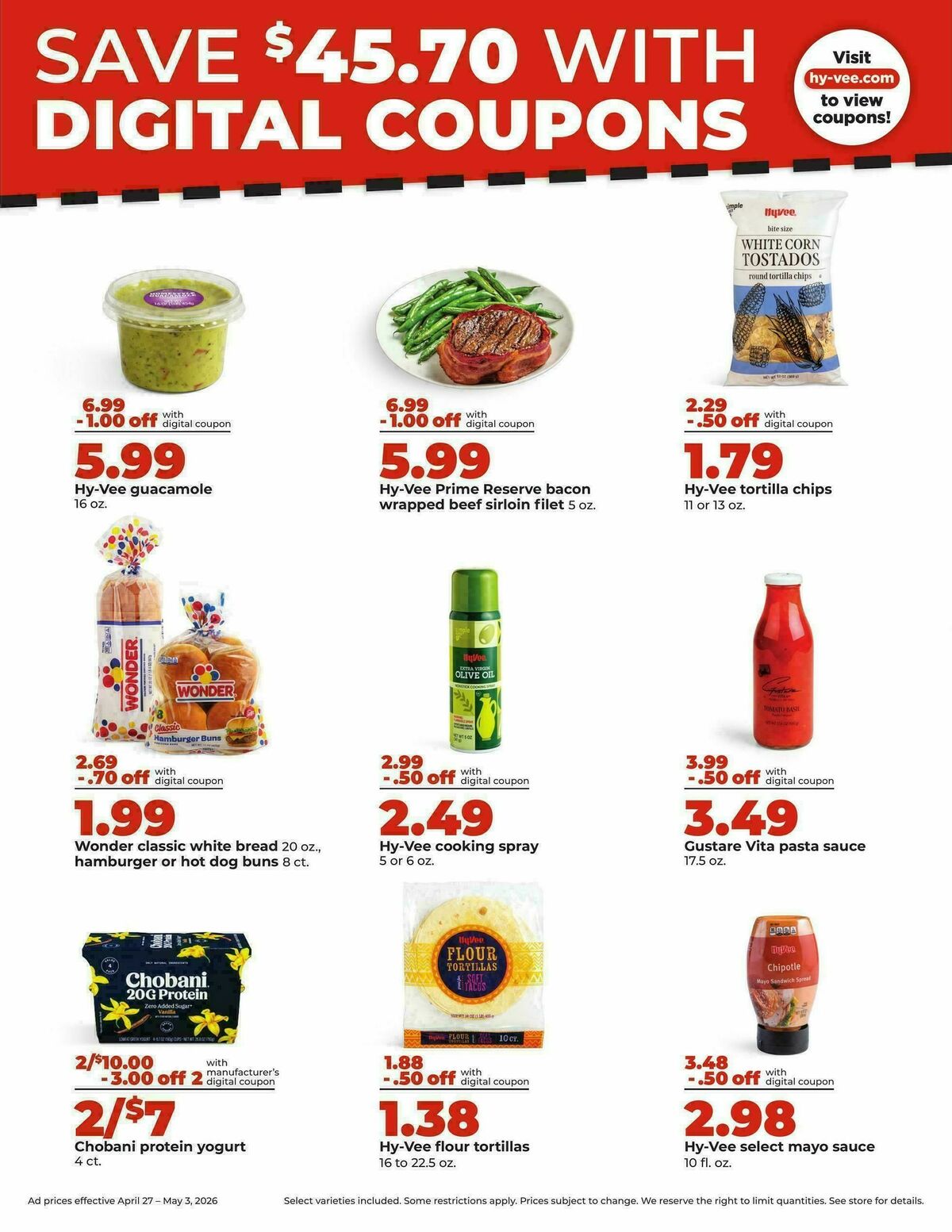 Hy-Vee Weekly Ad from April 27