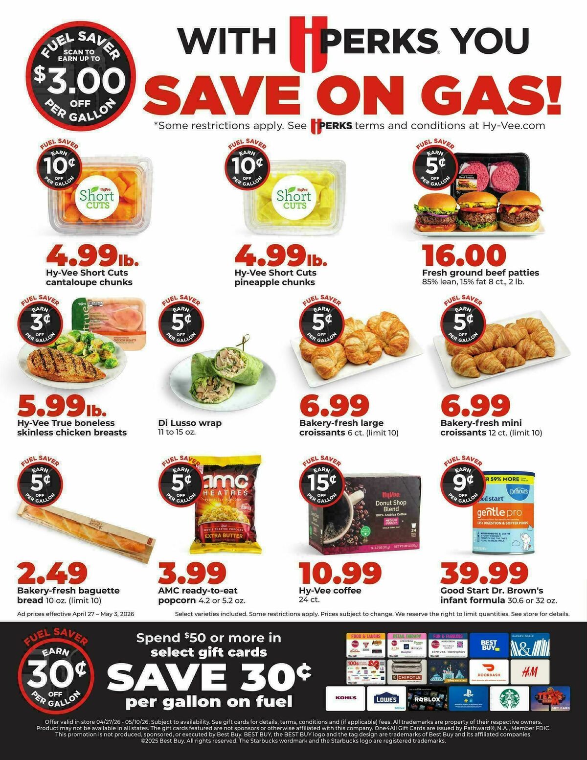 Hy-Vee Weekly Ad from April 27