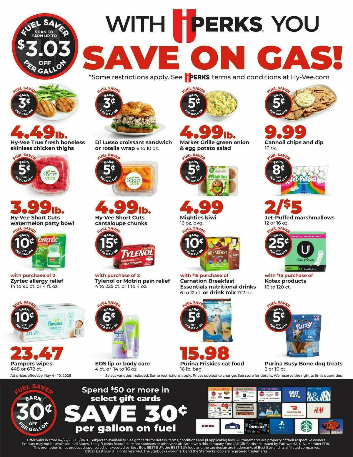 Hy-Vee Weekly Ad from May 4