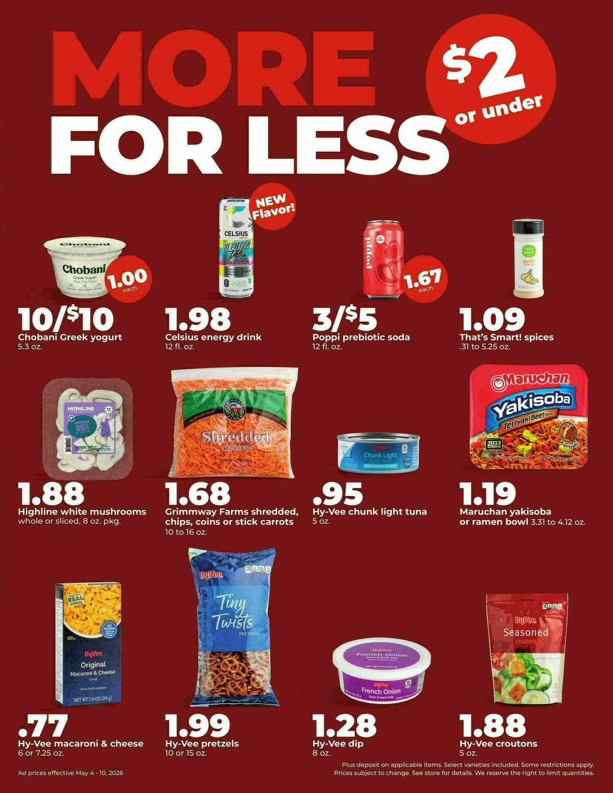 Hy-Vee Weekly Ad from May 4