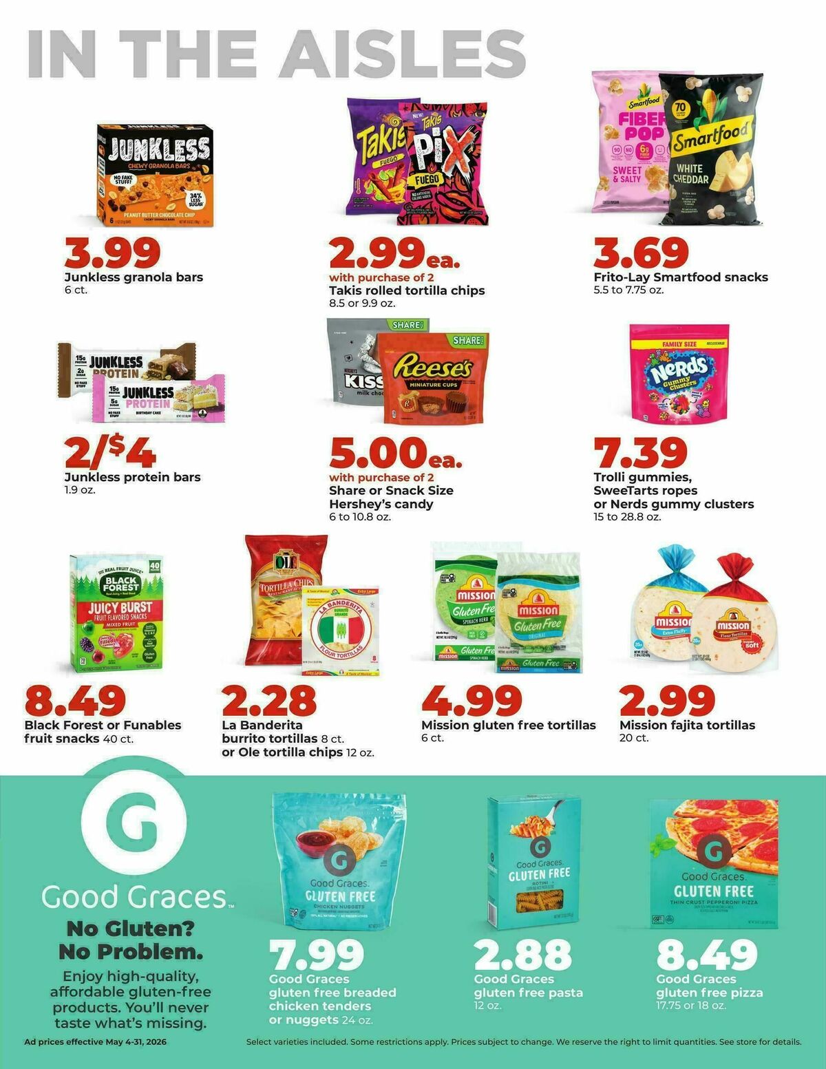 Hy-Vee DEALS GOOD ALL MONTH LONG! Weekly Ad from May 4