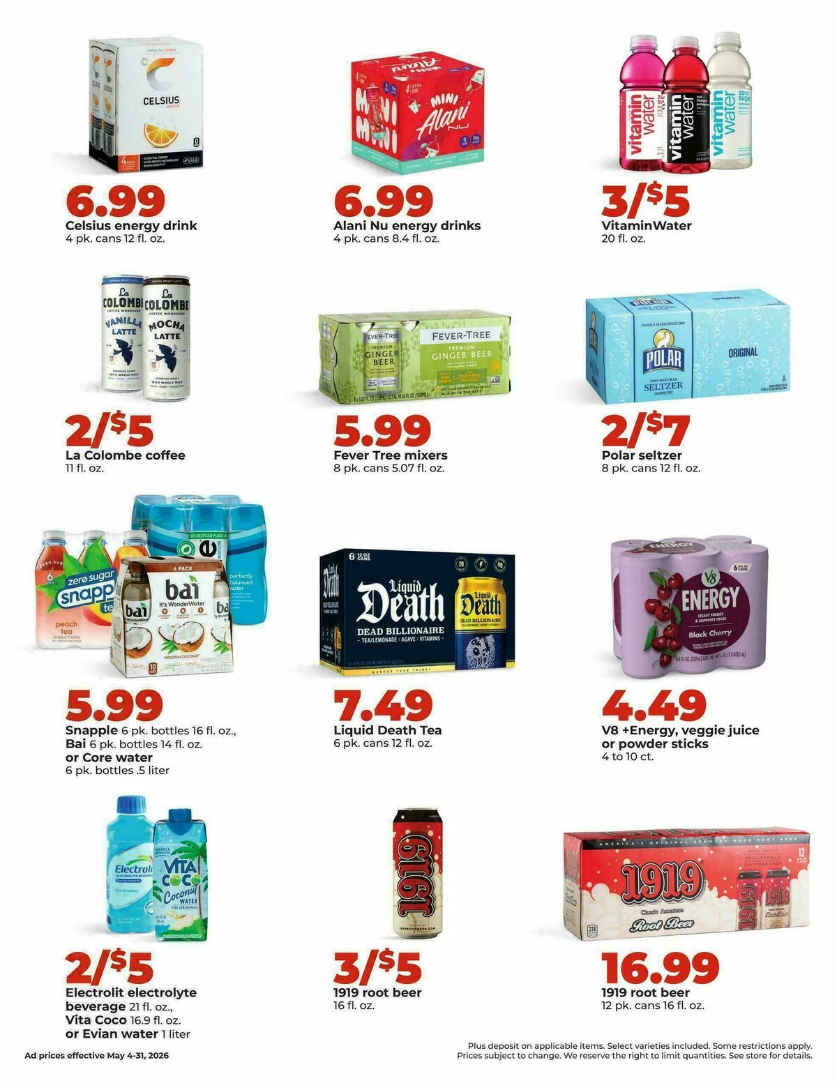 Hy-Vee DEALS GOOD ALL MONTH LONG! Weekly Ad from May 4