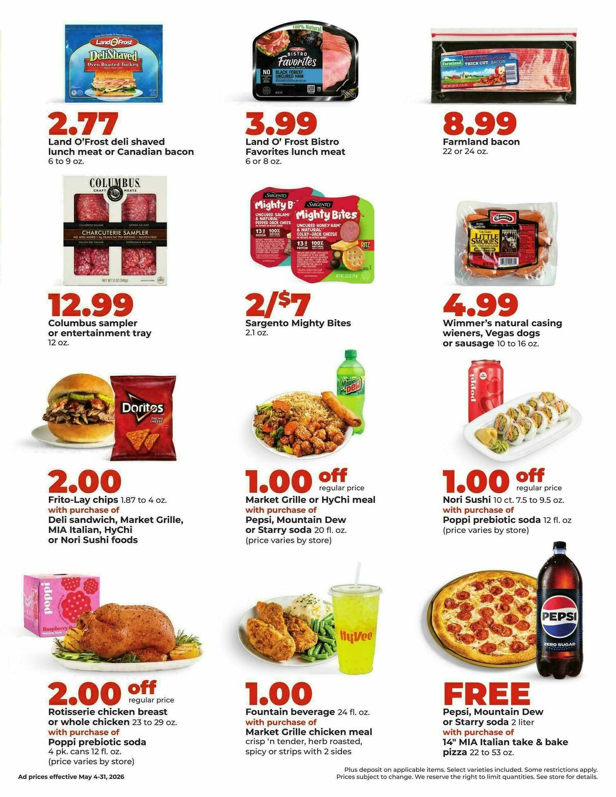 Hy-Vee DEALS GOOD ALL MONTH LONG! Weekly Ad from May 4