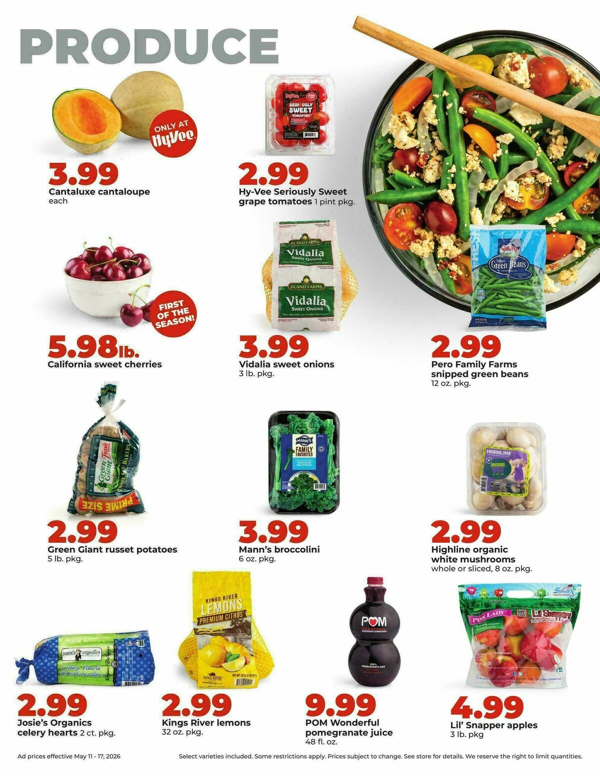 Hy-Vee Weekly Ad from May 11