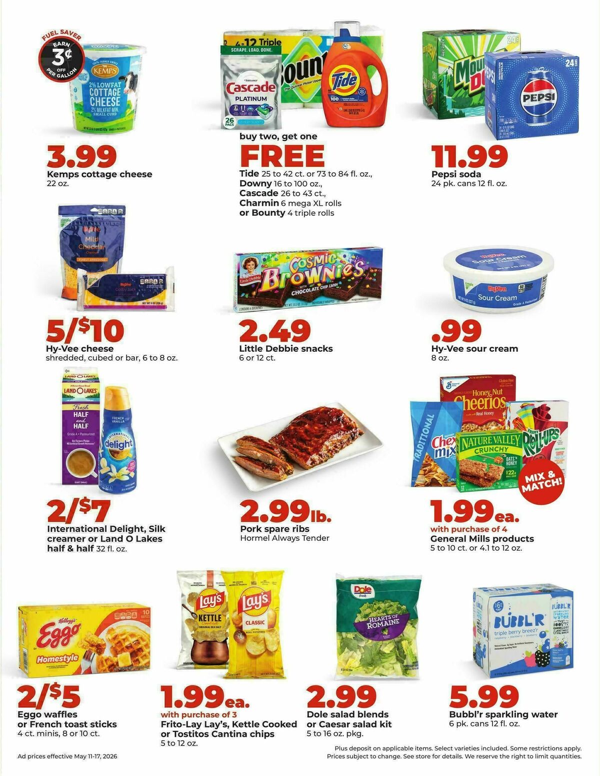 Hy-Vee Weekly Ad from May 11