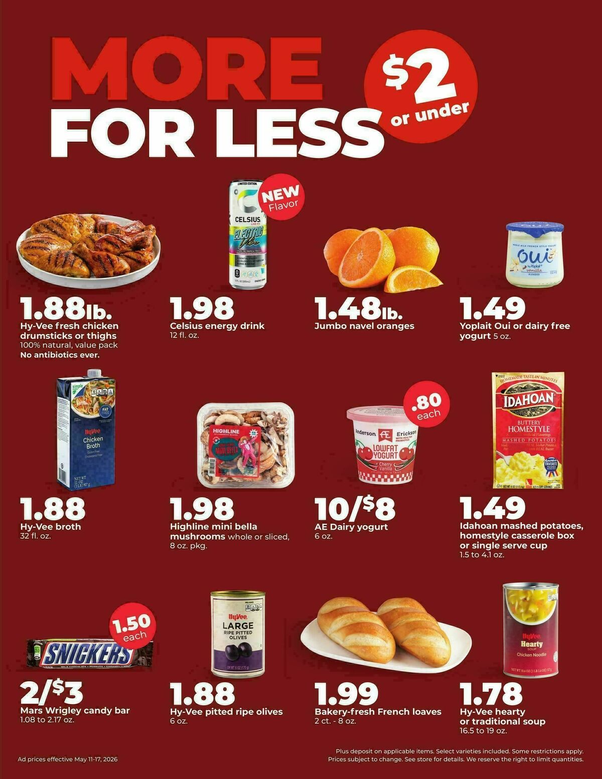 Hy-Vee Weekly Ad from May 11