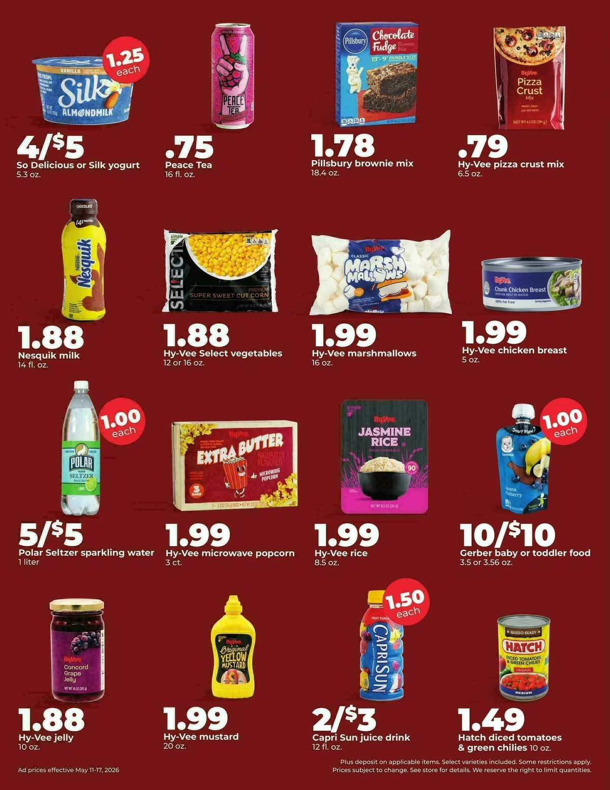 Hy-Vee Weekly Ad from May 11