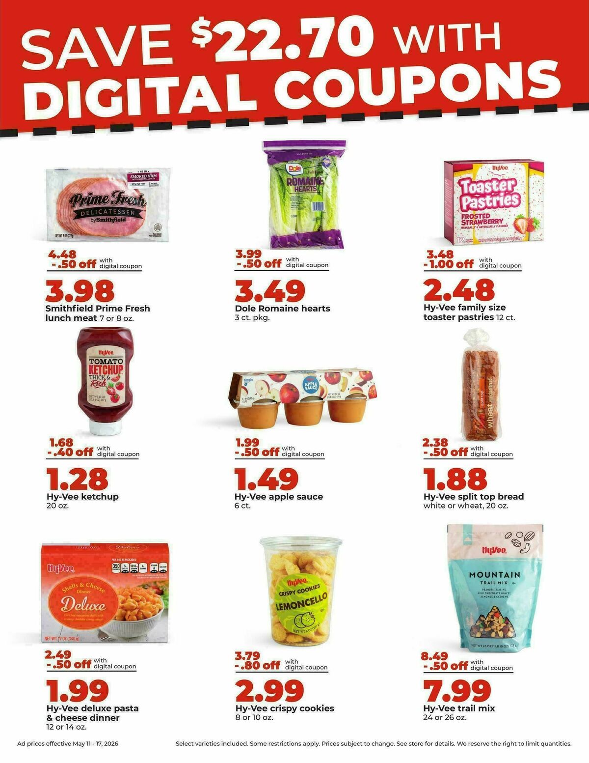 Hy-Vee Weekly Ad from May 11