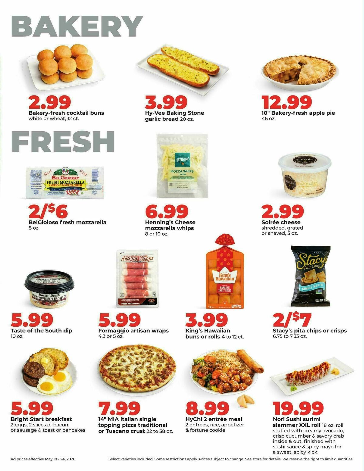 Hy-Vee Weekly Ad from May 18