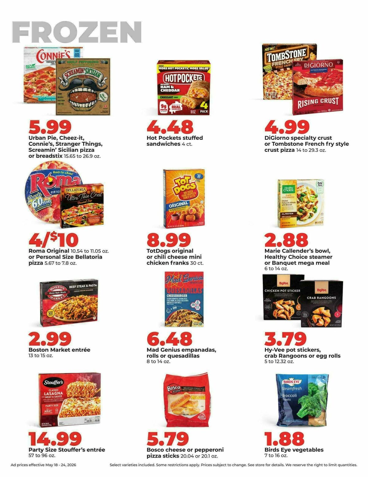 Hy-Vee Weekly Ad from May 18