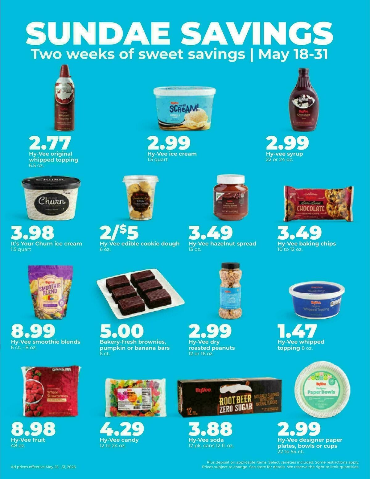 Hy-Vee Weekly Ad from May 25