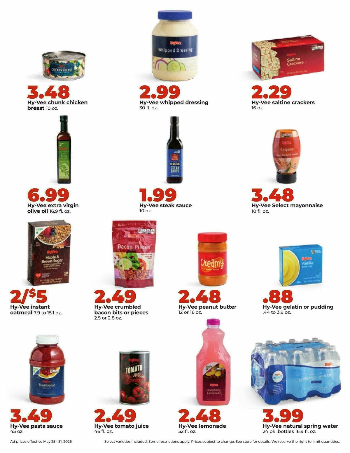 Hy-Vee Weekly Ad from May 25