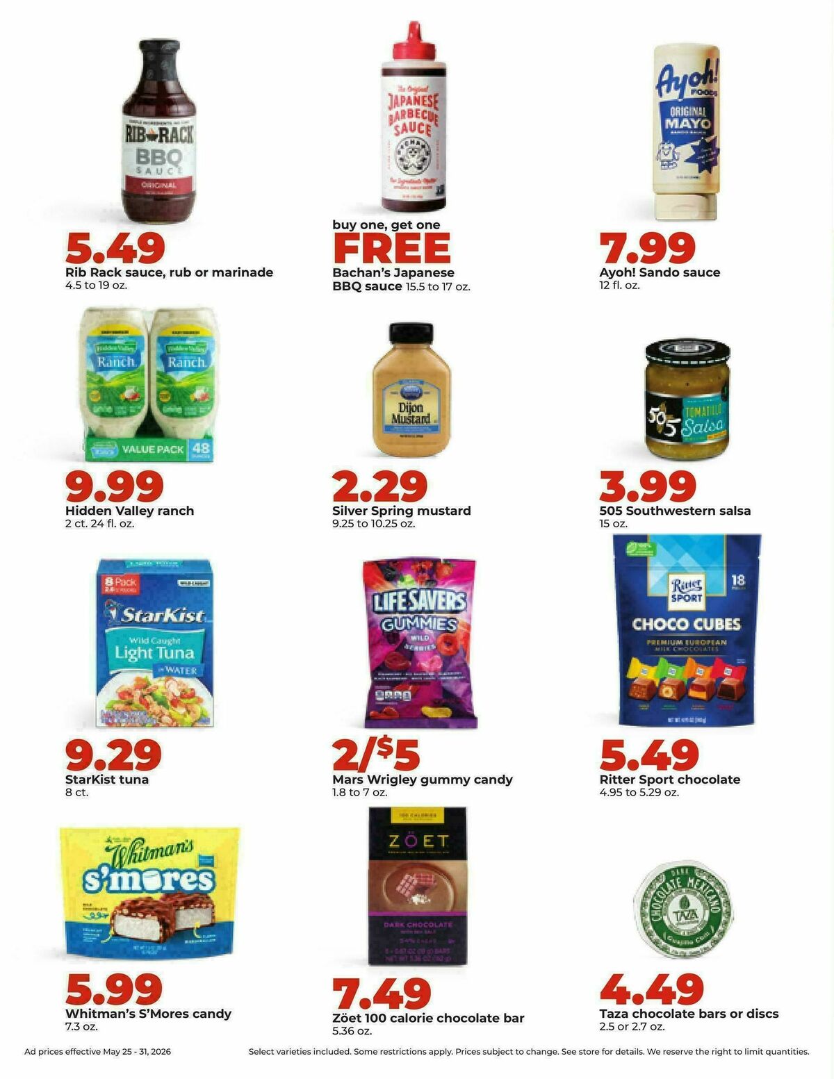 Hy-Vee Weekly Ad from May 25