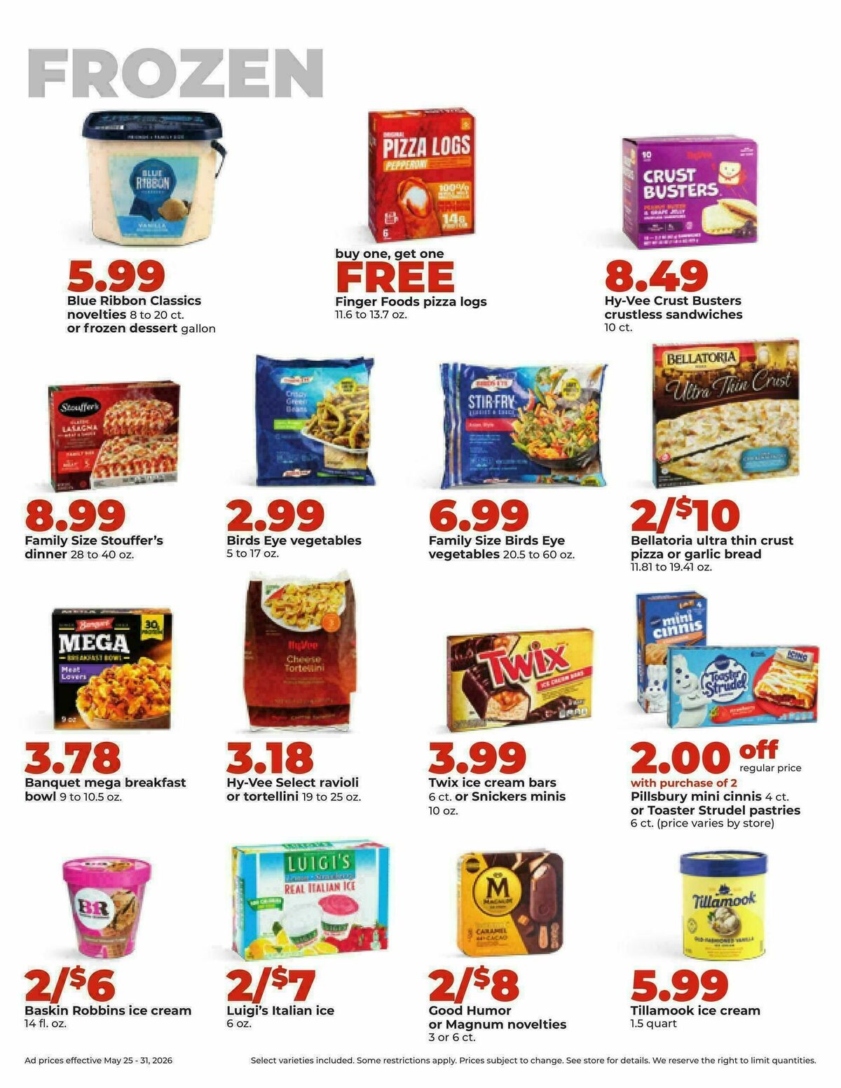 Hy-Vee Weekly Ad from May 25