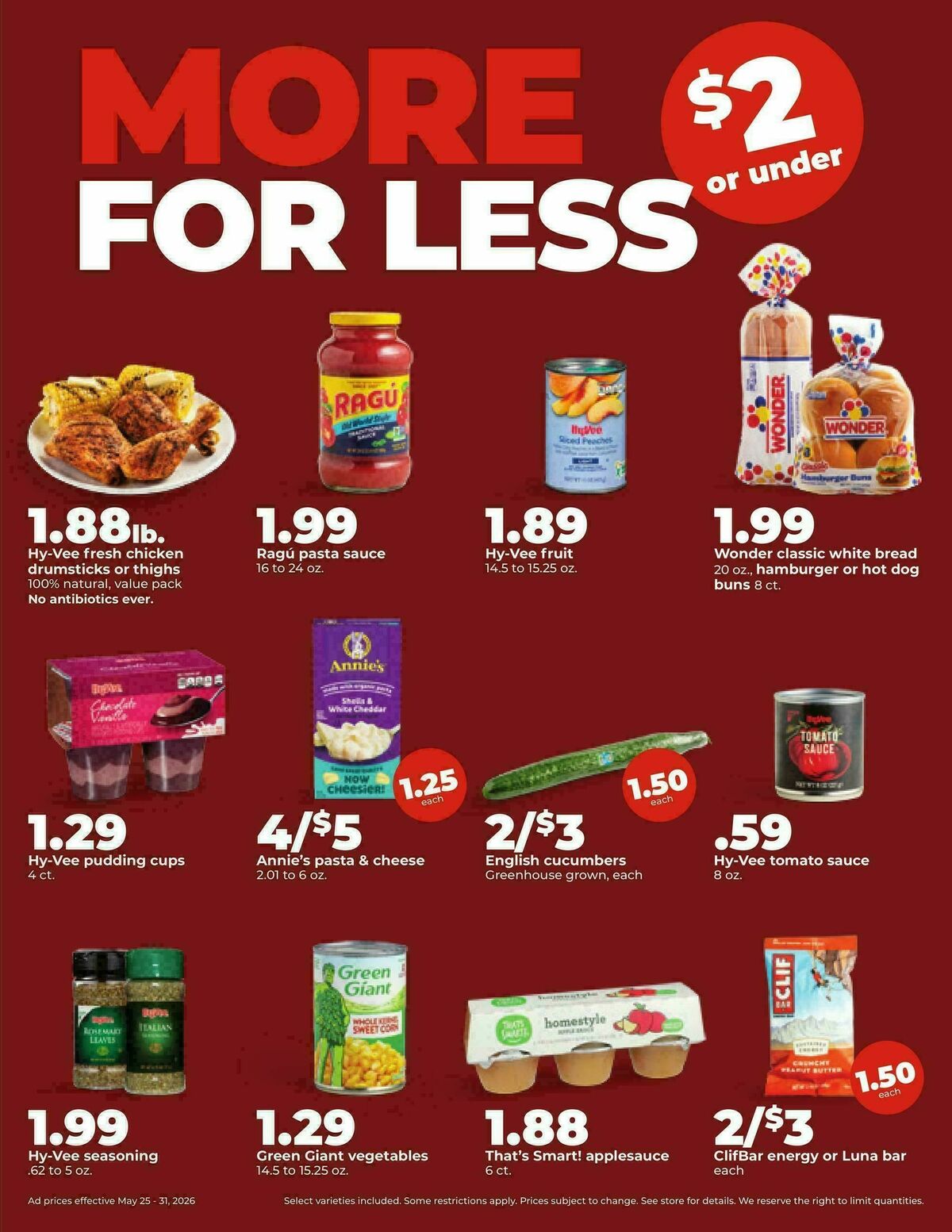 Hy-Vee Weekly Ad from May 25