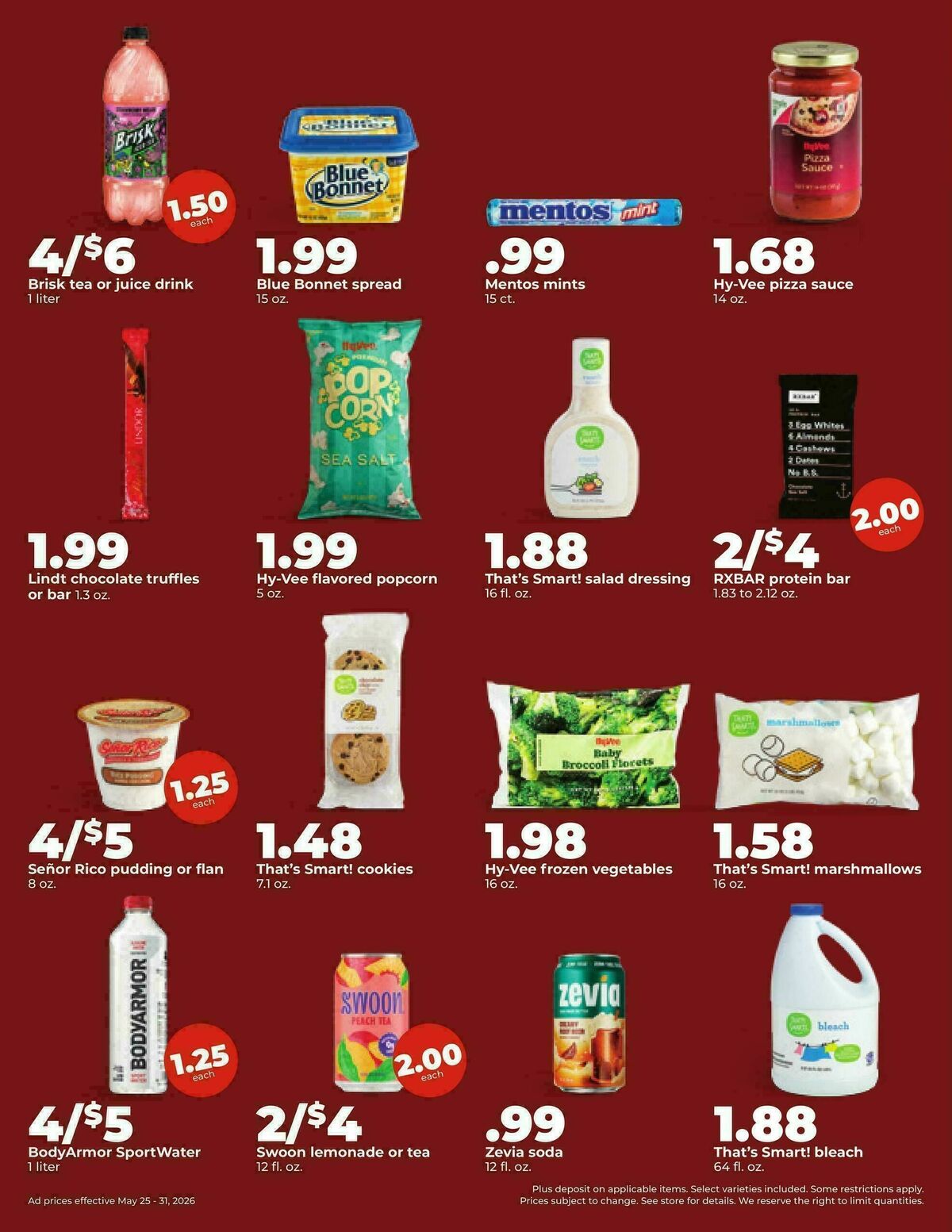 Hy-Vee Weekly Ad from May 25