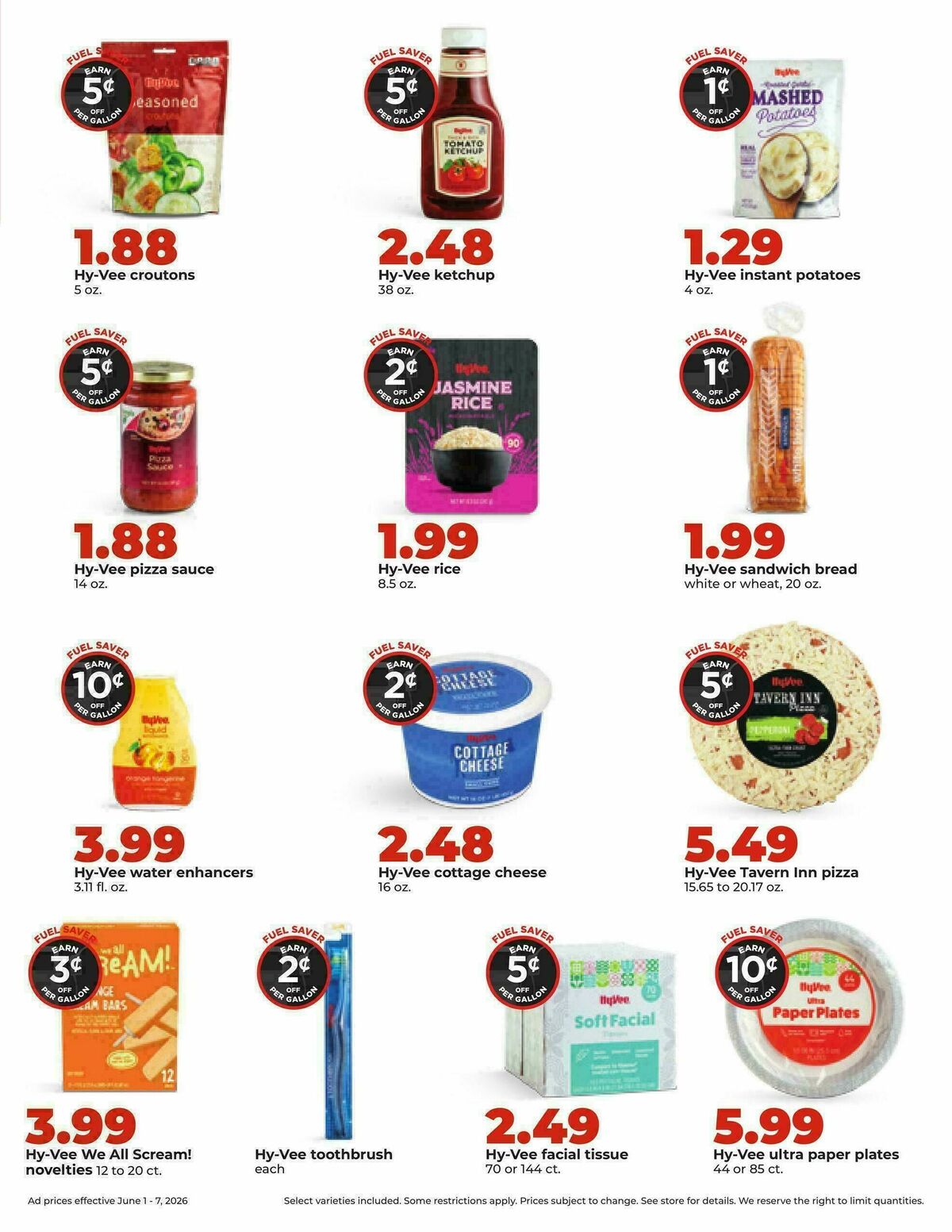 Hy-Vee Weekly Ad from June 1