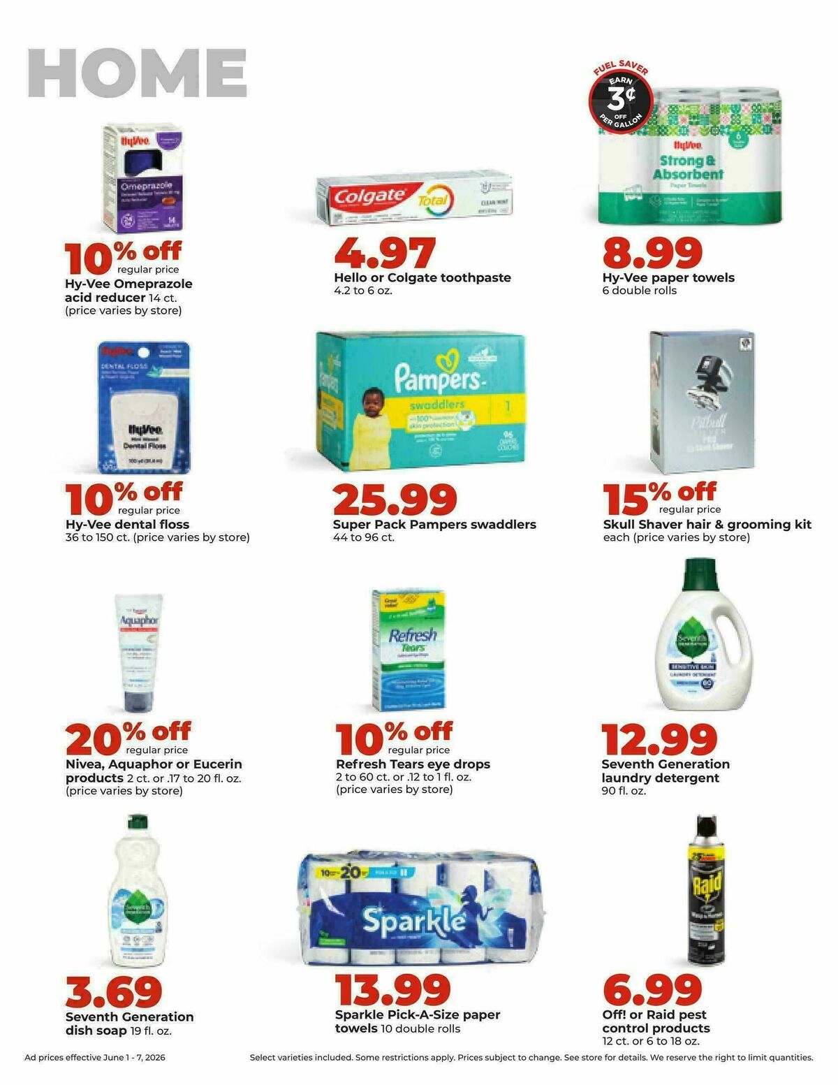 Hy-Vee Weekly Ad from June 1