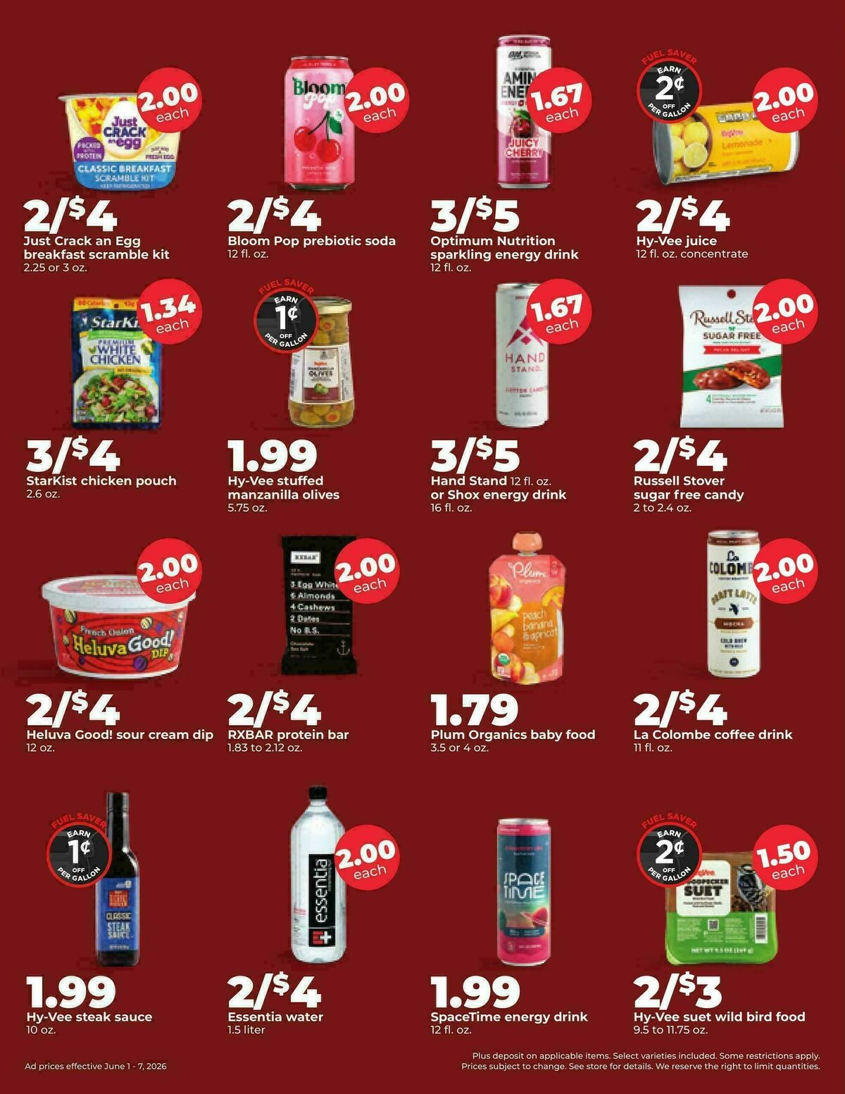 Hy-Vee Weekly Ad from June 1