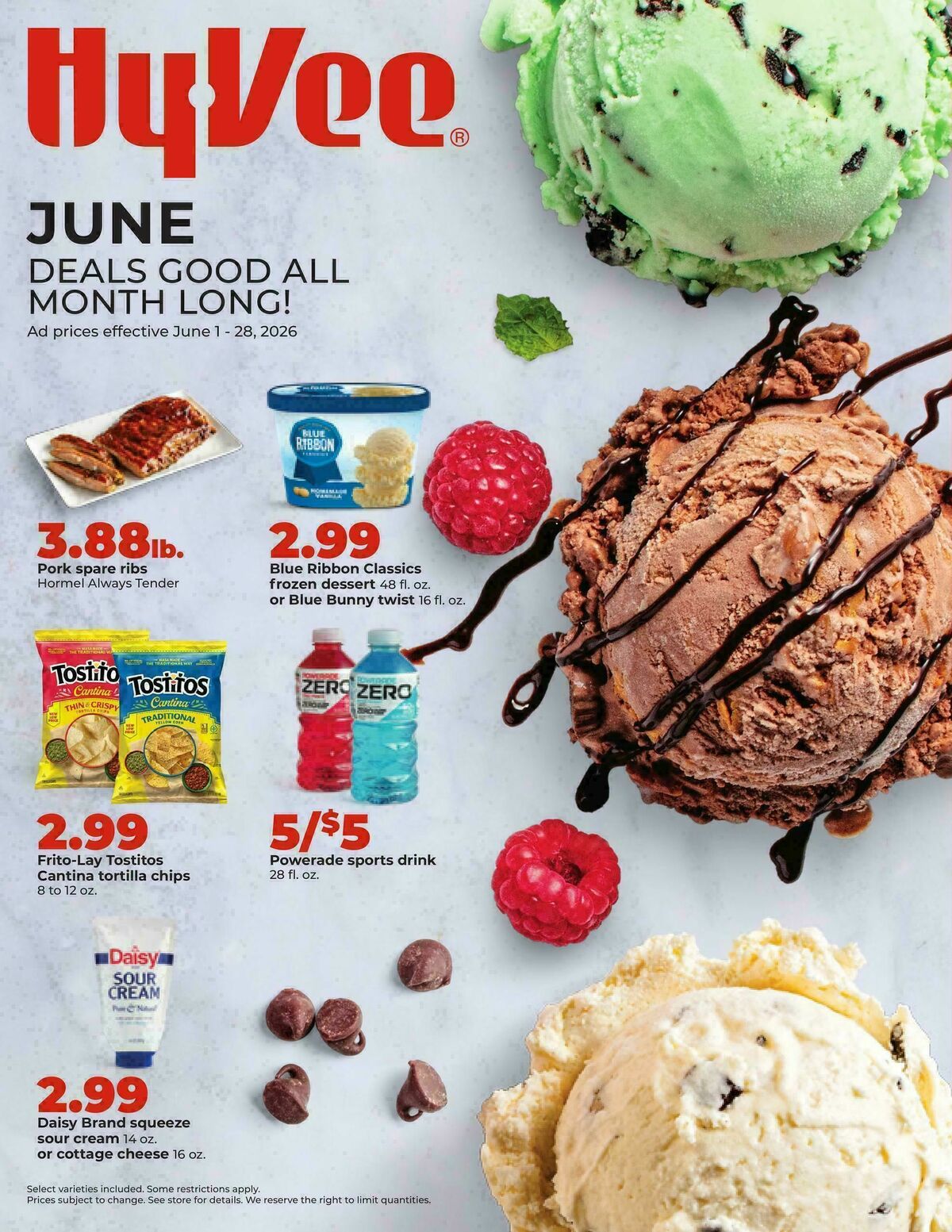 Hy-Vee DEALS GOOD ALL MONTH LONG! Weekly Ad from June 1