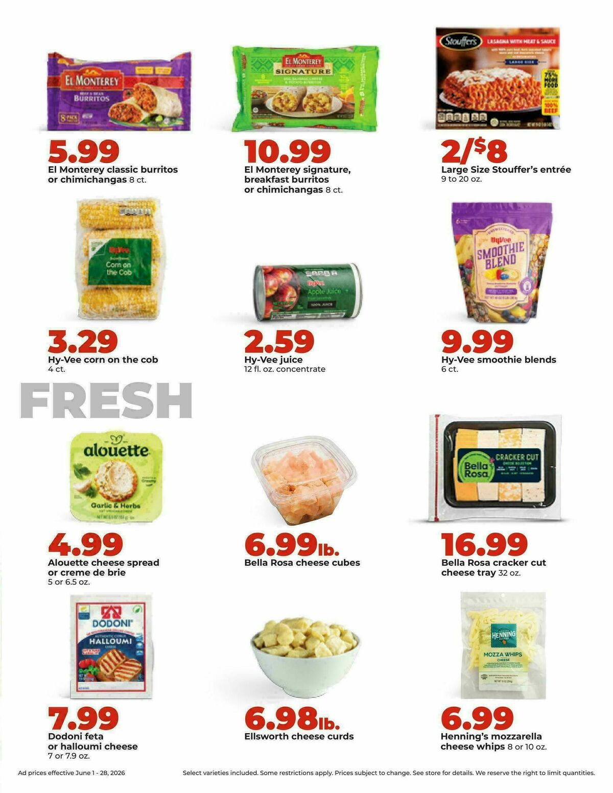 Hy-Vee DEALS GOOD ALL MONTH LONG! Weekly Ad from June 1