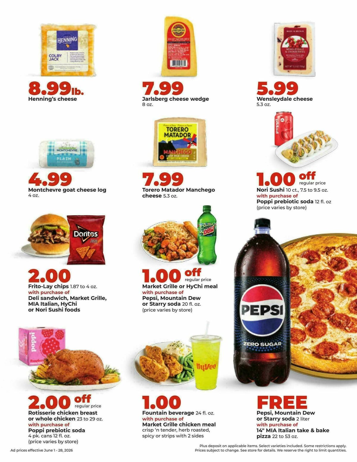 Hy-Vee DEALS GOOD ALL MONTH LONG! Weekly Ad from June 1