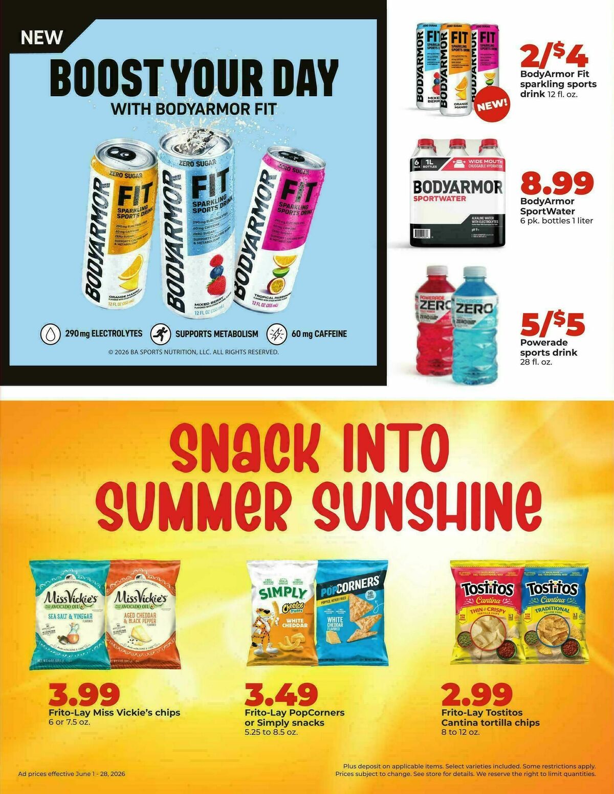 Hy-Vee DEALS GOOD ALL MONTH LONG! Weekly Ad from June 1